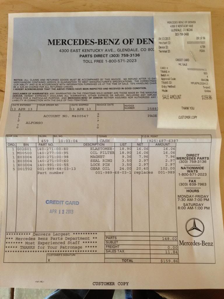 transmission slipping when first drive in morning? MercedesBenz Forum
