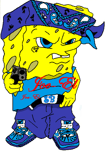 gangster spongebob