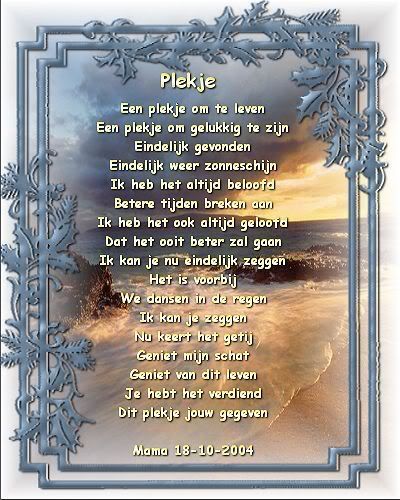 Plekje.jpg gedicht picture by romantica1960