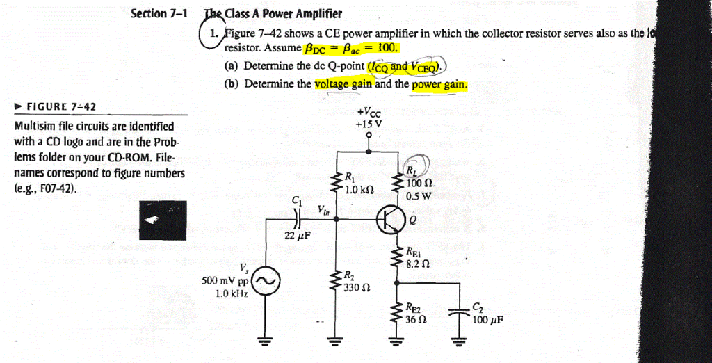 How to find Q point load line All About Circuits