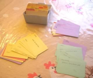Housekeeping Card File Sidetracked Home Executive Card File
