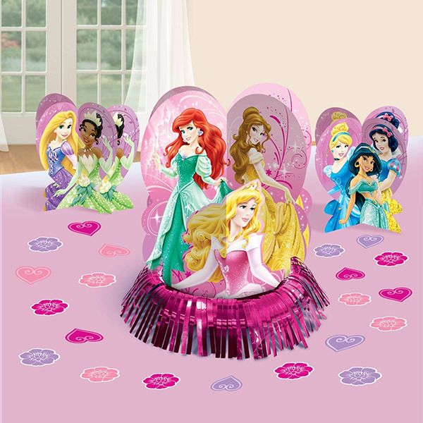 Disney Sparkle Princess Birthday Celebration Party Table Decorating Kit photo 2-disney-princess-party-supplies_zpssvkhdrii.jpg