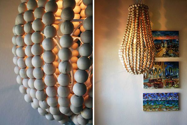 Wooden Chandelier