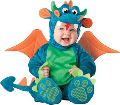 baby dragon costume