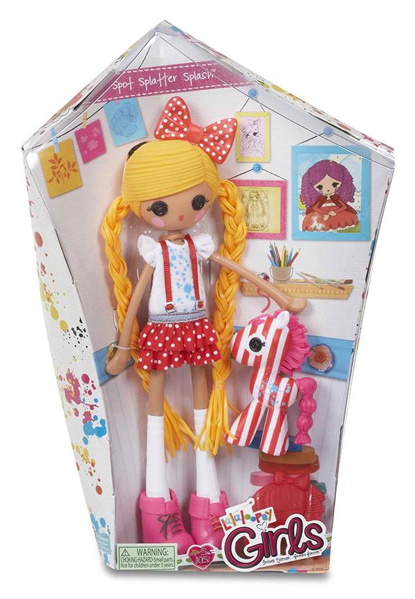  Lalaloopsy Girl's Spot Splatter Splash Doll