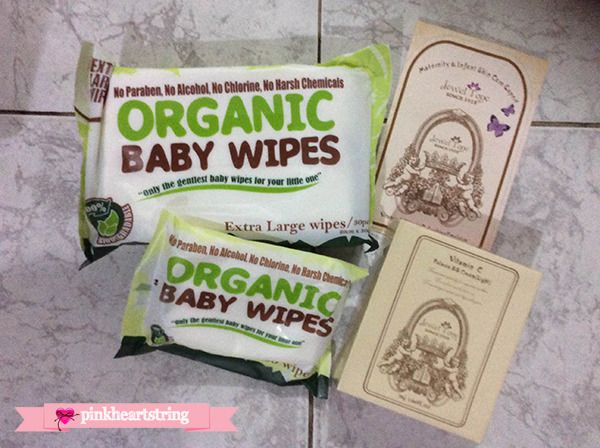 Organic baby wipes
