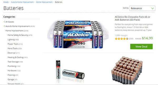 Groupon Goods