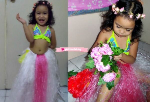 Hawaiian grass skirt