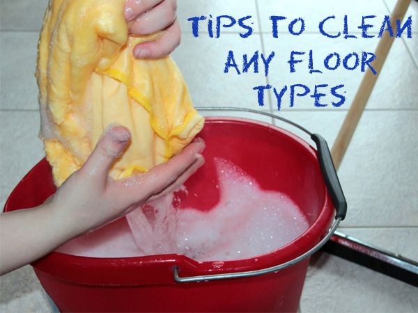 how to clean floor