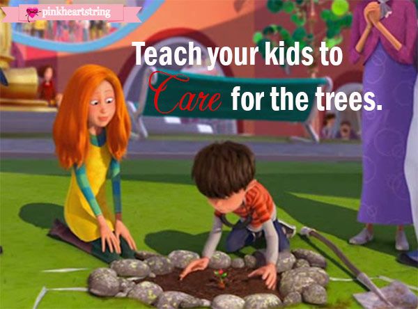 Dr. Seuss The Lorax planting trees