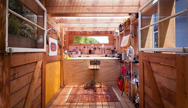 Backyard Shed Into a Creative Cottage