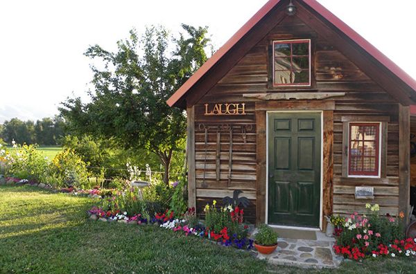 Backyard Shed Into a Creative Cottage