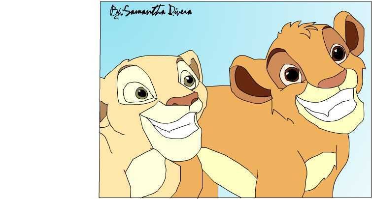 lion king simba nala. lionking.jpg smile nala and