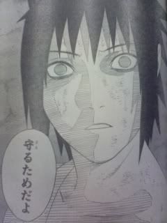 Sasuke.... naked and stunned... lol