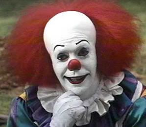 pennywise tim curry movie clowns scary 2009 clown con eso made horror makeup del september stephen king absolutely epic would