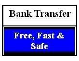 Bank Transfer Fast and free logo