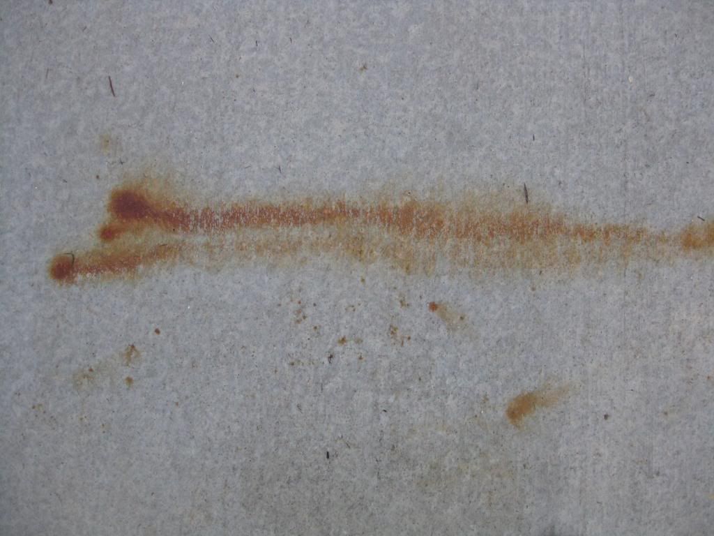 What can cause rust stains in driveway? Subaru Outback Subaru Outback Forums