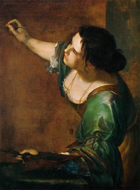 Artemisia Gentileschi Self Portrait As The Allegory Of Painting. Artemisia Gentileschi