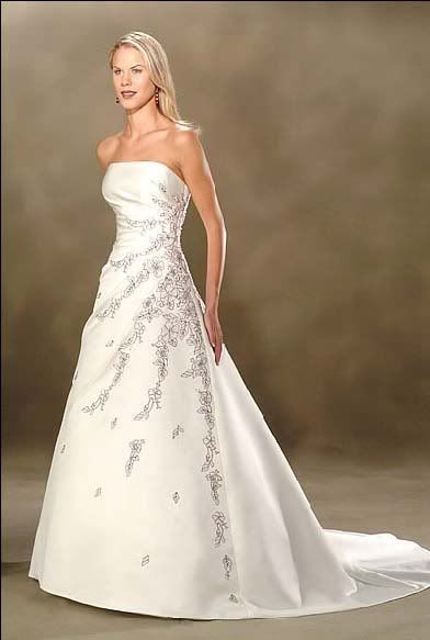 Strapless wedding dresses modest_2009