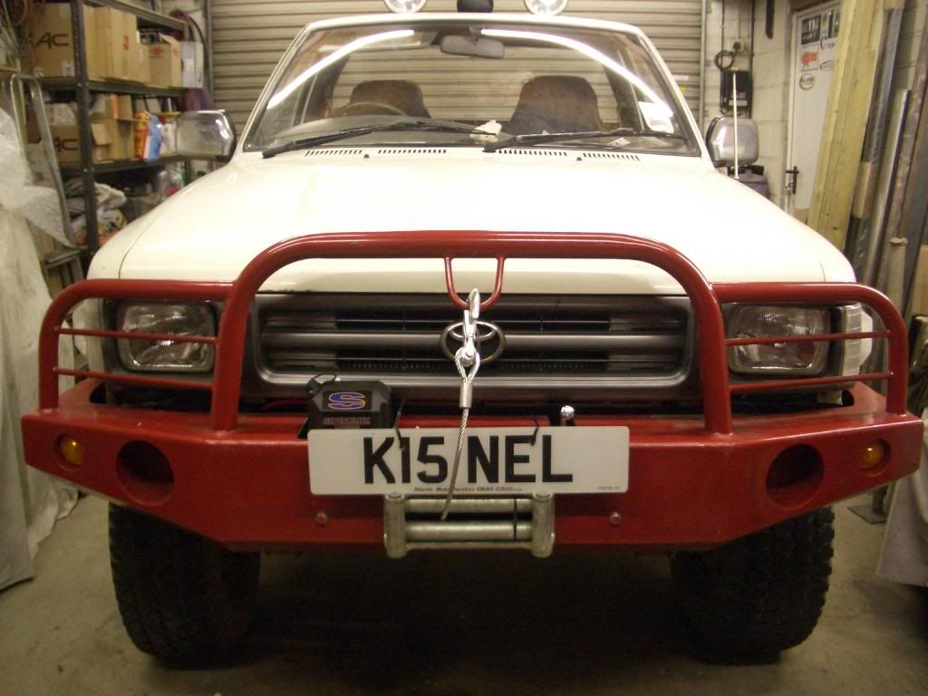 toyota hilux mk3 winch bumper #6