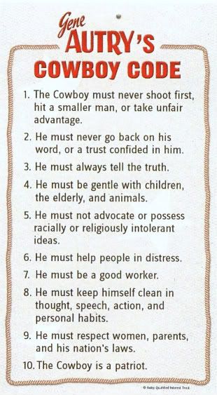 Cowboy Code