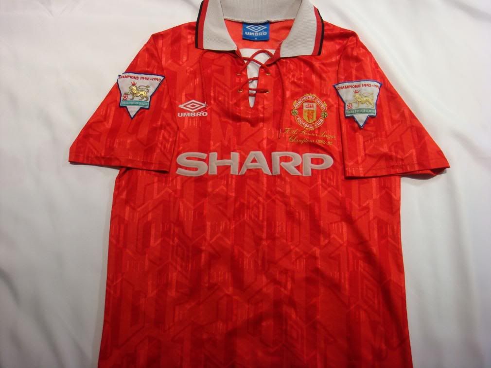 United home jersey 1992/93