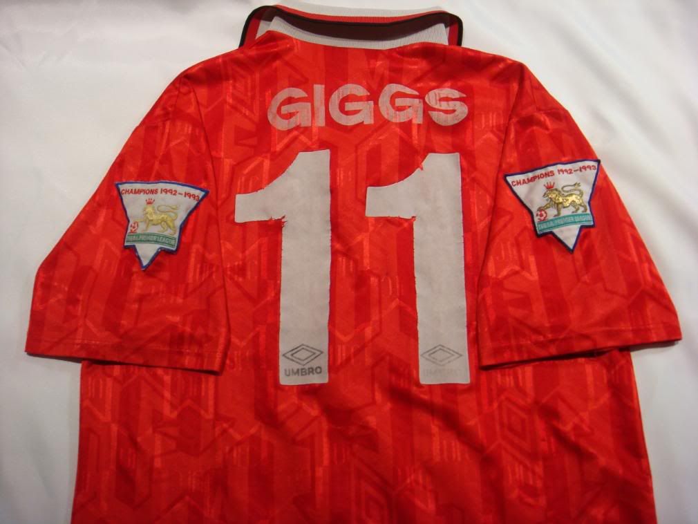United home jersey 1992/93