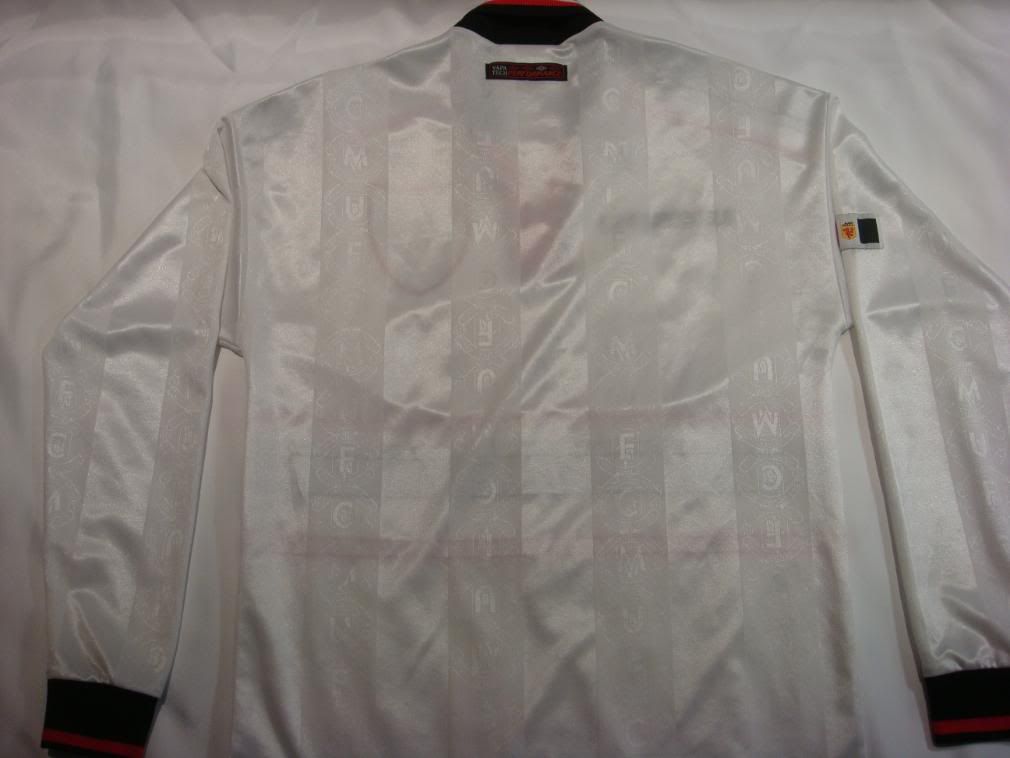 United away jersey (L/S) 1998/99 - Back