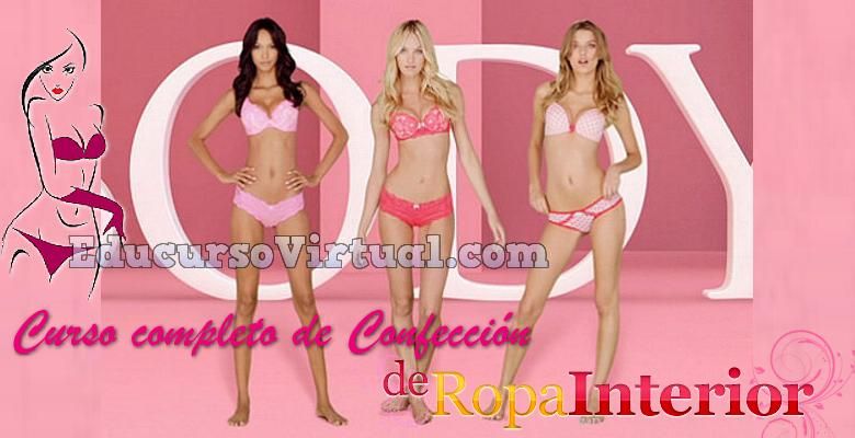 curso de confeccion para ropa interior de mujer creacion de moldes lenceria ropa intima