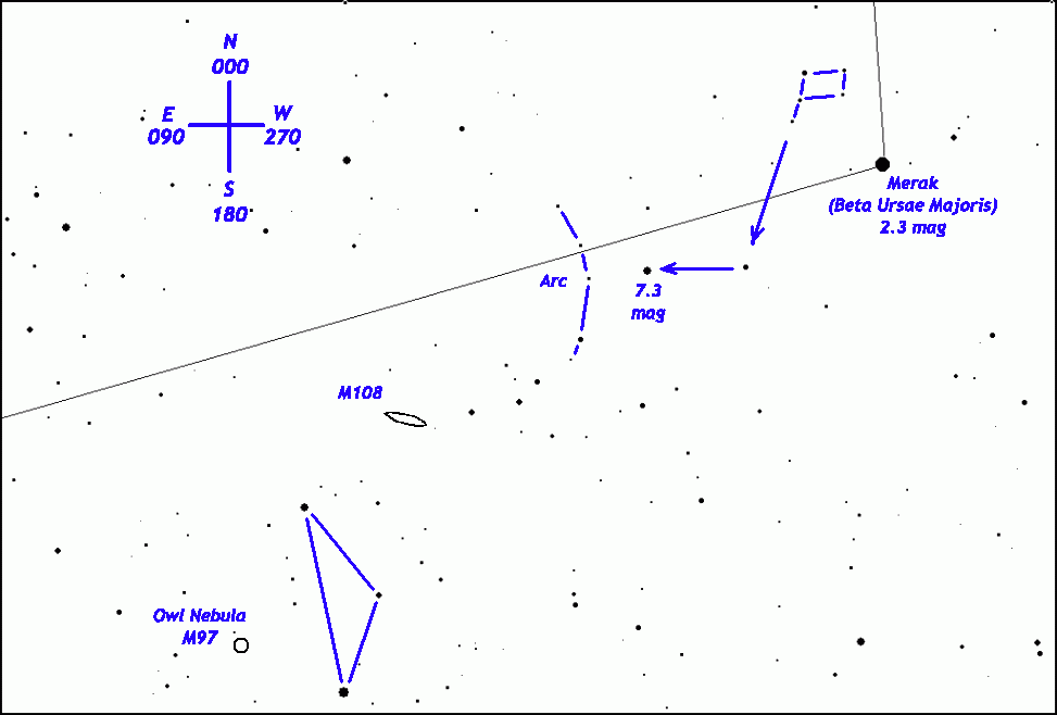 M97-M108 finder chart