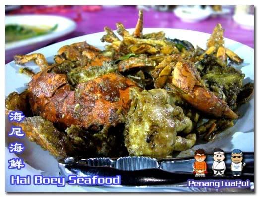 Penang Food, Seafood, Hai Boey, Hai Boi, Gertak Sanggul