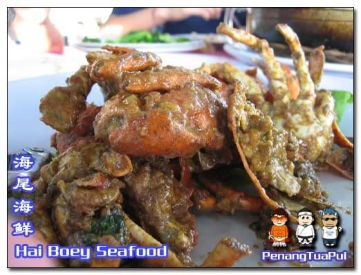 Penang Food, Seafood, Hai Boey, Hai Boi, Gertak Sanggul