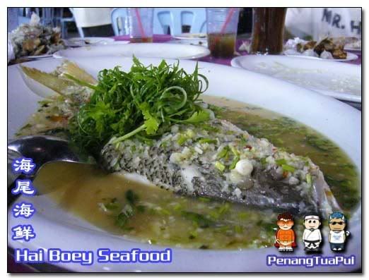Penang Food, Seafood, Hai Boey, Hai Boi, Gertak Sanggul