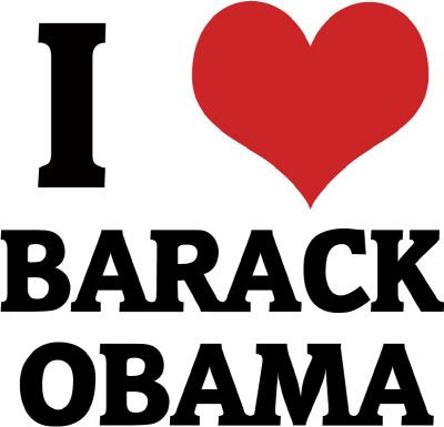 i love barack obama engraving