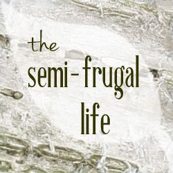 The Semi Frugal Life Button
