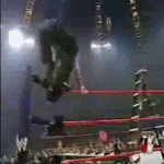 Jeff Hardy Swantom Bomb Onto Ladder Pictures, Images and Photos