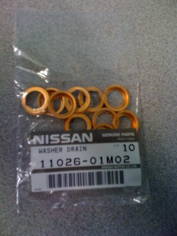 Question about Oil Drain Plug Gasket Nissan Forum Nissan Forums