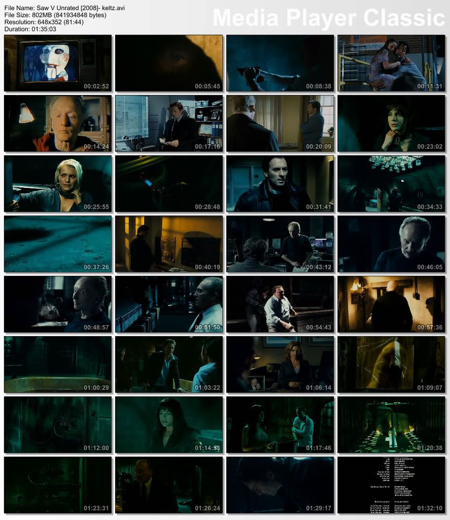Saw V Unrated[2008]DVDrip[AC 3(5 1)ENG][a UKB RG Xvid by]  keltz preview 0