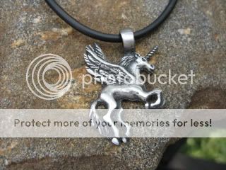 The magick Pegasus Pendant is very detailed and beautiful. It comes 