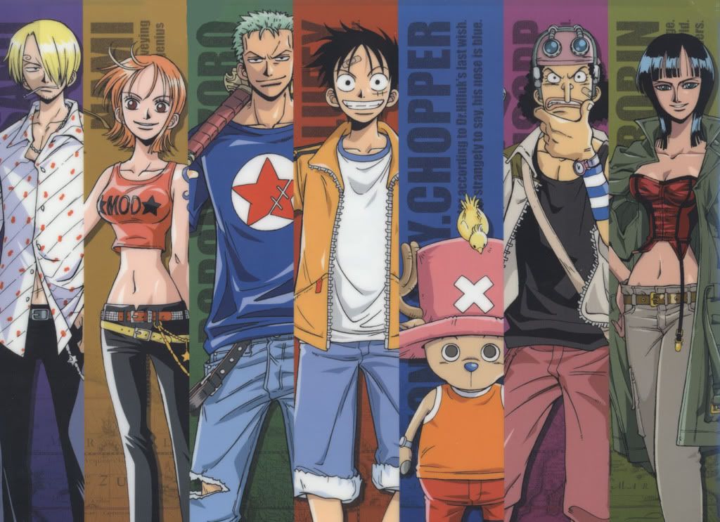 luffys crew: one piece banner
